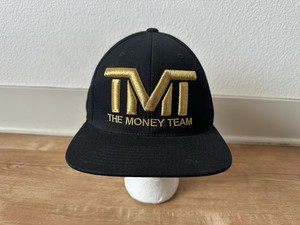 TMT The Money Team Floyd Mayweather Boxing Snapback Hat Cap Black Gold