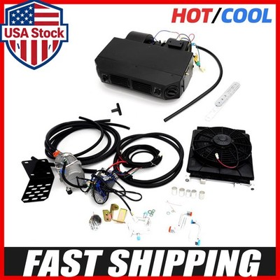 12V Universal Electric Cool&Heat Underdash Air Conditioner DC Auto Car A/C Kit