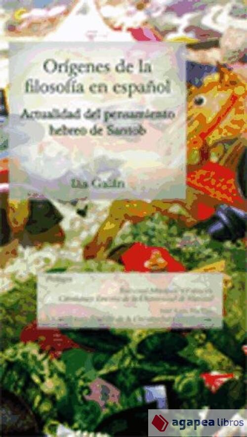 Orígenes de la filosofía en español: Actualidad del pensamiento hebreo de Santob