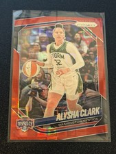 2025 Panini WNBA Prizm - Alysha Clark #129 Red Pandora/199
