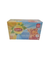 Lipton Iced Tea Bags Gallon Size 24 Total Tea Bags Sealed EXP 6/2028