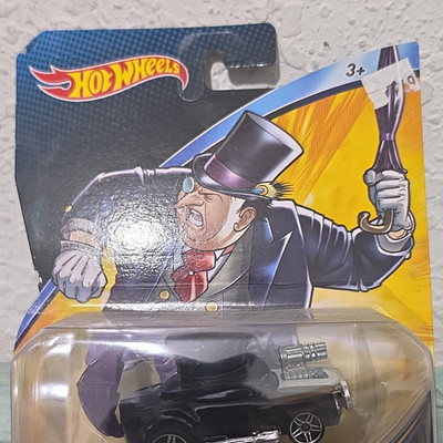 Hot Wheels DC Comics Batman Hot Rod 1:64 Diecast Black Car 2014