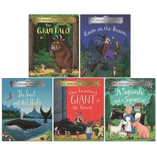 Julia Donaldson 5 Books Collection Set (The Snail and the Whal | Donaldson Julia