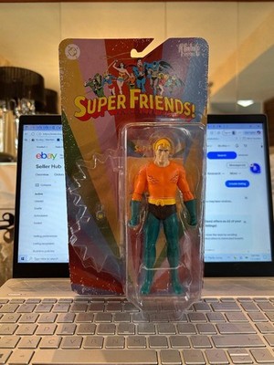 IN STOCK FREE SHIPPING MCFARLANE AQUAMAN DC Retro Super Friends 6'' Figure!