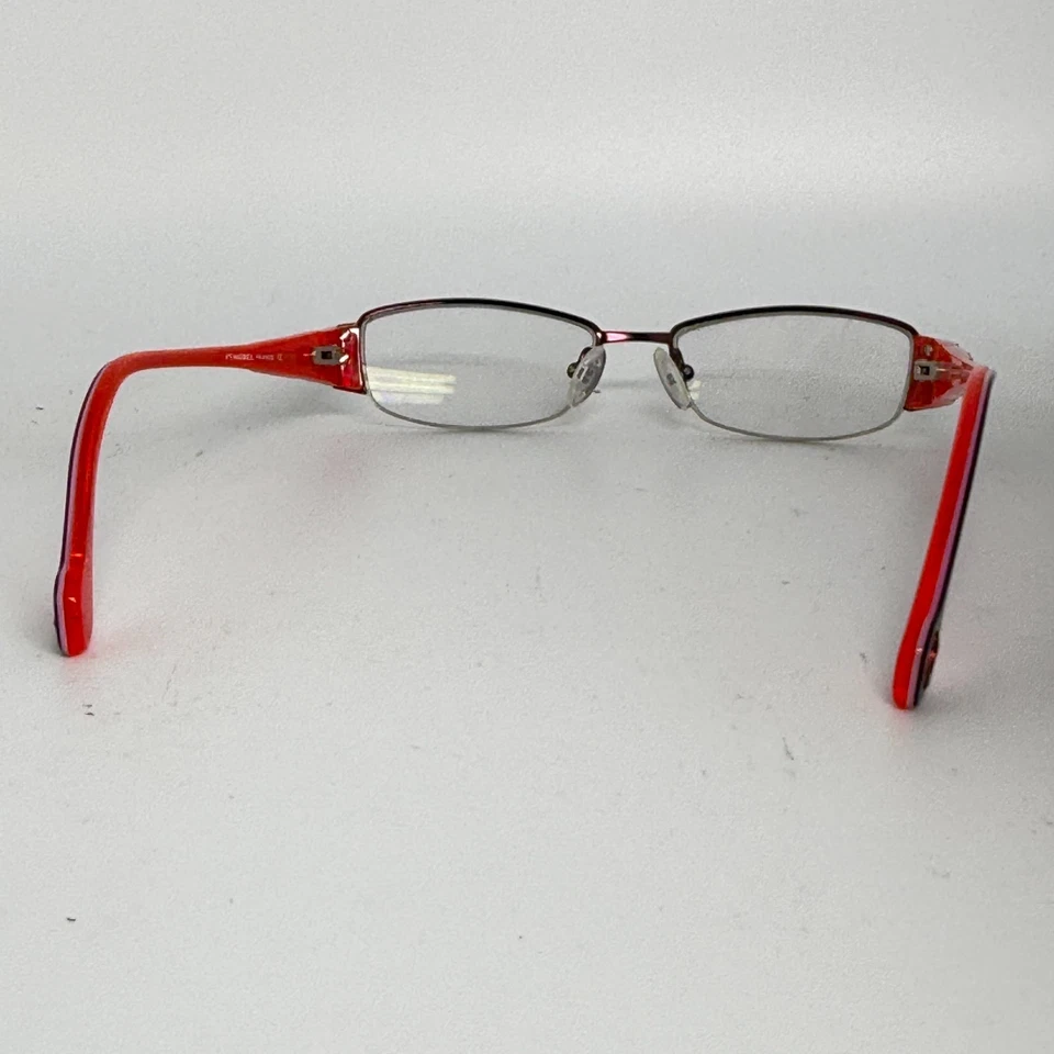 Marco de gafas KOALI 6315K 47-16 negro rojo rosa MOREL FRANCIA gafas H20165 Foto 3 de 4