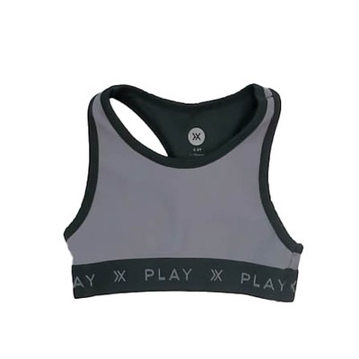 Play x Play Periwinkle Ribbed Sports Bra Top 2-3 Years Activewear