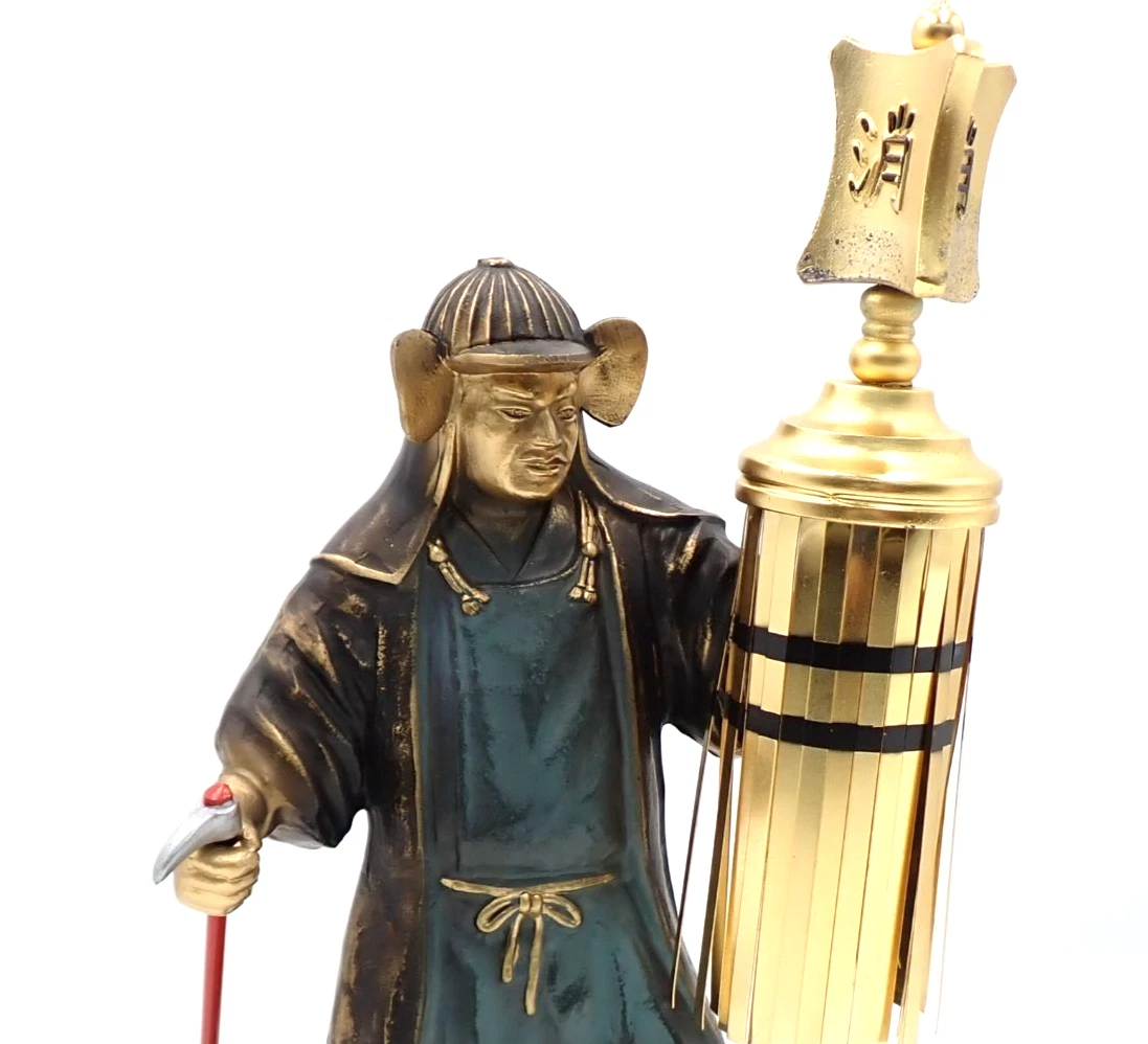 多色日本风青铜雕像| eBay