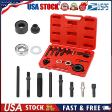 Pulley Puller And Installer Power Steering Pump Remover Alternator - 13 Pcs Kits