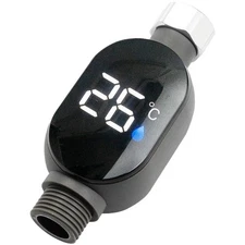 Smart Shower Water Temperature Gauge for Family Safety with Digital Display