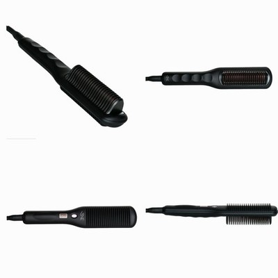 NIB SHE Ceramic Heat Brush by Beyond The Beauty - Black
