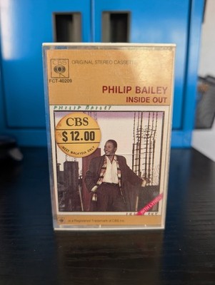 Philip Bailey - Inside Out - 1986 - Vintage Cassette Tape