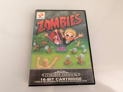 Zombies - Sega Mega Drive - 1993 PAL UK - Boxed No Manual - Working