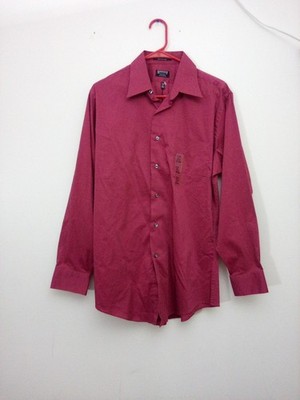 Arrow Fitted Dress Shirt Size 15.5 32/33 Medium