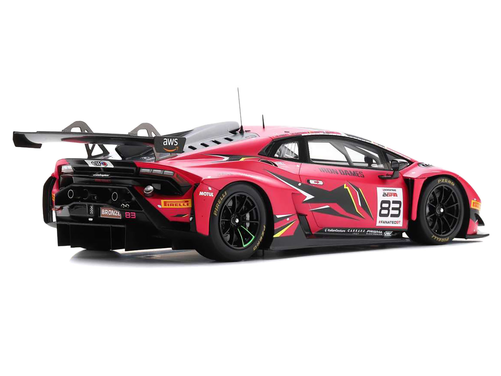 1/43 Lamborghini Huracán GT3 Evo.2 #85 1:43 SPARK Lamborghini Huracan Gt3 Evo 2 #85 Win.Silver Cup