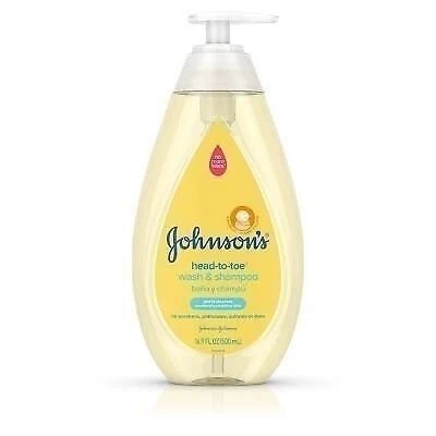 Johnson's Head-To-Toe Tearless Gentle Baby Wash & Shampoo, 16.9 fl. oz (Pack of
Opens in a new windo
