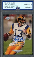 Kurt Warner Cards, Rookie Cards and Autographed Memorabilia Guide 53