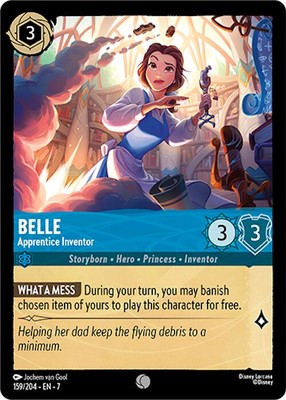 Belle - Apprentice Inventor (159/204) [Archazia's Island] Near Mint