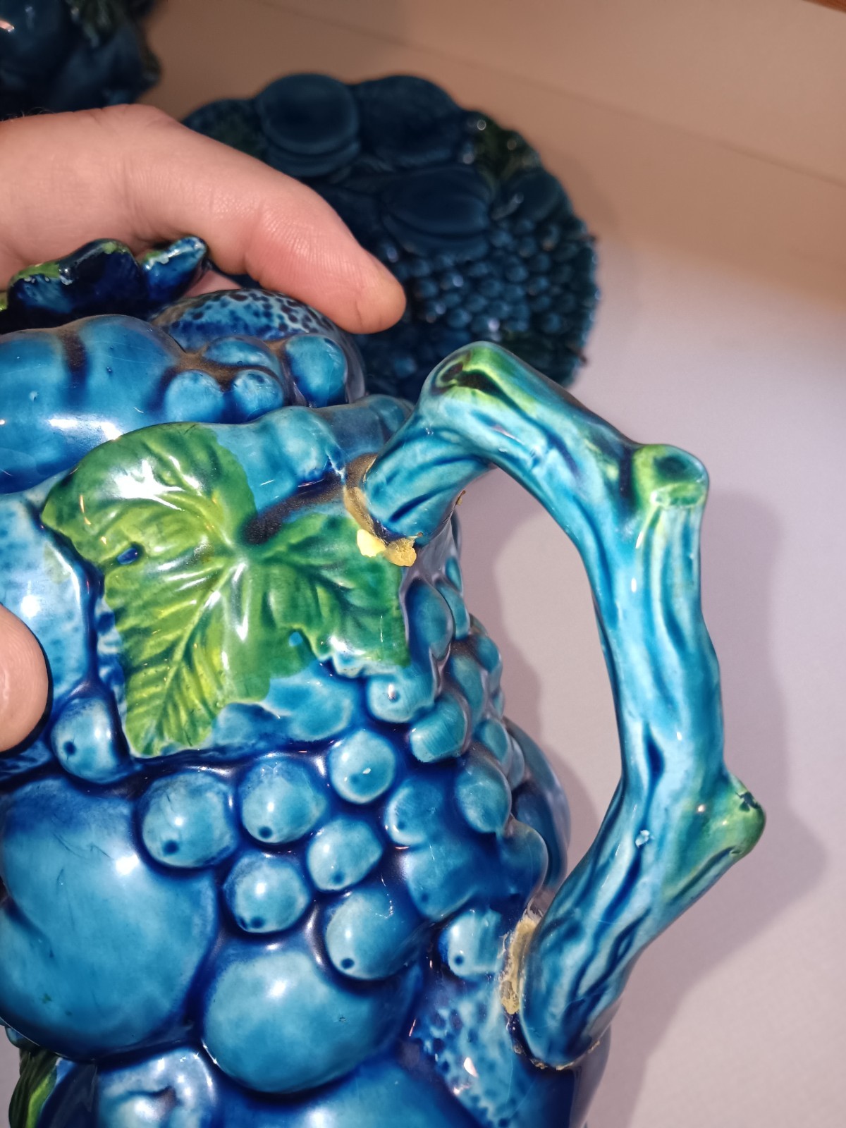 Inarco Japanese Indigo Blue Ceramic Dish Set