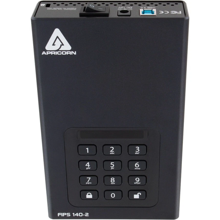 Apricorn Aegis Padlock DT FIPS ADT-3PL256F-20TB 20 TB Desktop Hard Drive - Exter - Image 4 of 4