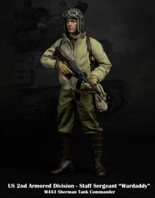 Facepool 1/6 Herz aus Stahl-Fury-Brad Pitt-Wardaddy wie Hot Toys/Sideshow