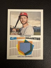 Trea Turner Game Used Relic #CCR-TT Club House Collection 2026 Topps Heritage