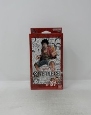 One Piece TCG Factory Sealed Starter Deck ST-01 Straw Hat Crew English Edition