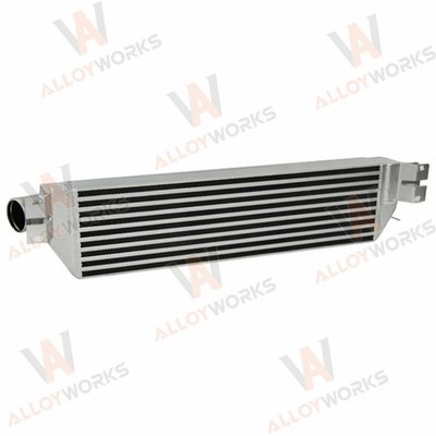 Ladeluftkühler 70MM Twintercooler Für VW Golf Mk GTi TSi Front Mount Bar Plate
