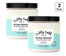 2 Pack 8oz Tubby Todd All Over Ointment Baby Eczema Cream Everyday MultiPurpose