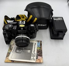 NIKON EM 35MM FILM CAMERA WITH NIKON SPEEDLIGHT CP2020384