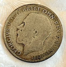 1922 Great Britain One Florin - Silver Coin - George V - British Two Shillings