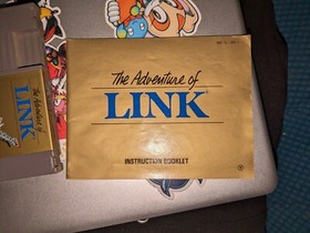 The Legend of Zelda 2 II - The Adventure of Link Grey Cart (NES) Nintendo