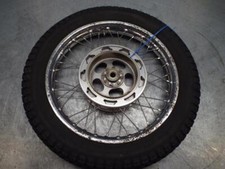 Marusho 500 Lilac Magnum 500 Flat Twin Circa 1964-1967 Motorcycle Rear Wheel 