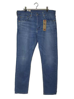 Original Levis 512 Slim Taper Fit Stretch Herren Mid Blue Jeans