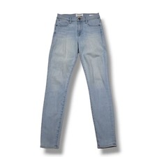 Frame Le High Skinny Jeans Womens 25 Light Wash
