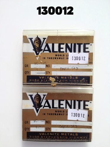 DNEA 543 VC125 New Full Package of 4 Valenite Tungsten Carbide Inserts - Picture 2 of 3