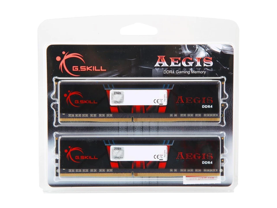 G.SKILL Aegis 32GB (2 x 16GB) 288-Pin PC RAM DDR4 2666 (PC4 21300) Desktop Memor - Image 3 of 3