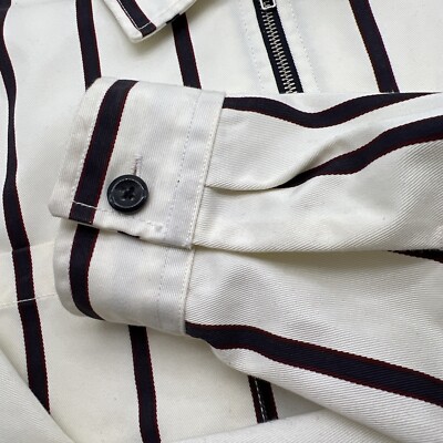 Stussy Quality Workgear ストライプジャケット M Stussy Quality Workgear ストライプジャケット M