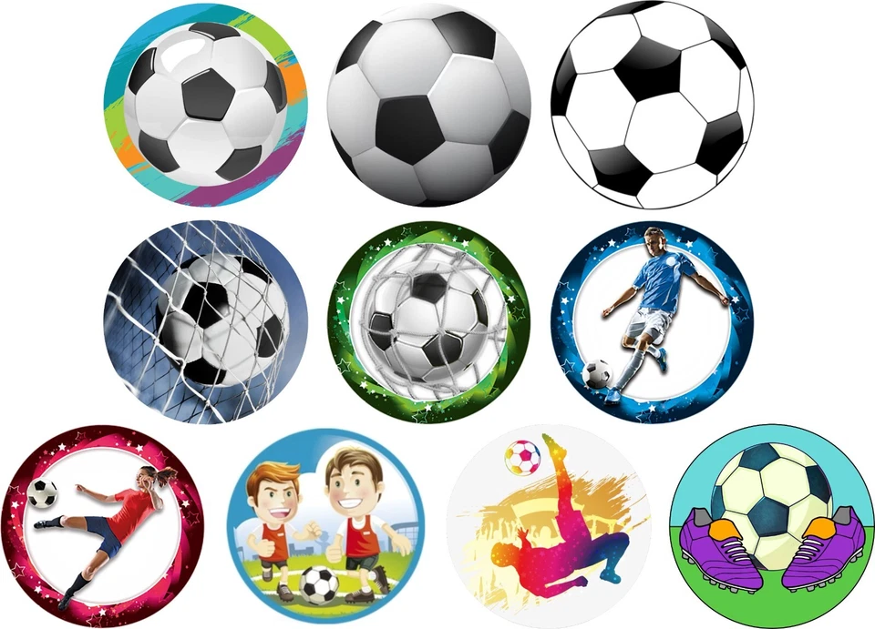 TROPHY PLANET FUSSBALL TROPHÄENZENTREN - 2,5 cm passt Trophäen & Medaillen, Sport Acryl Einsätze