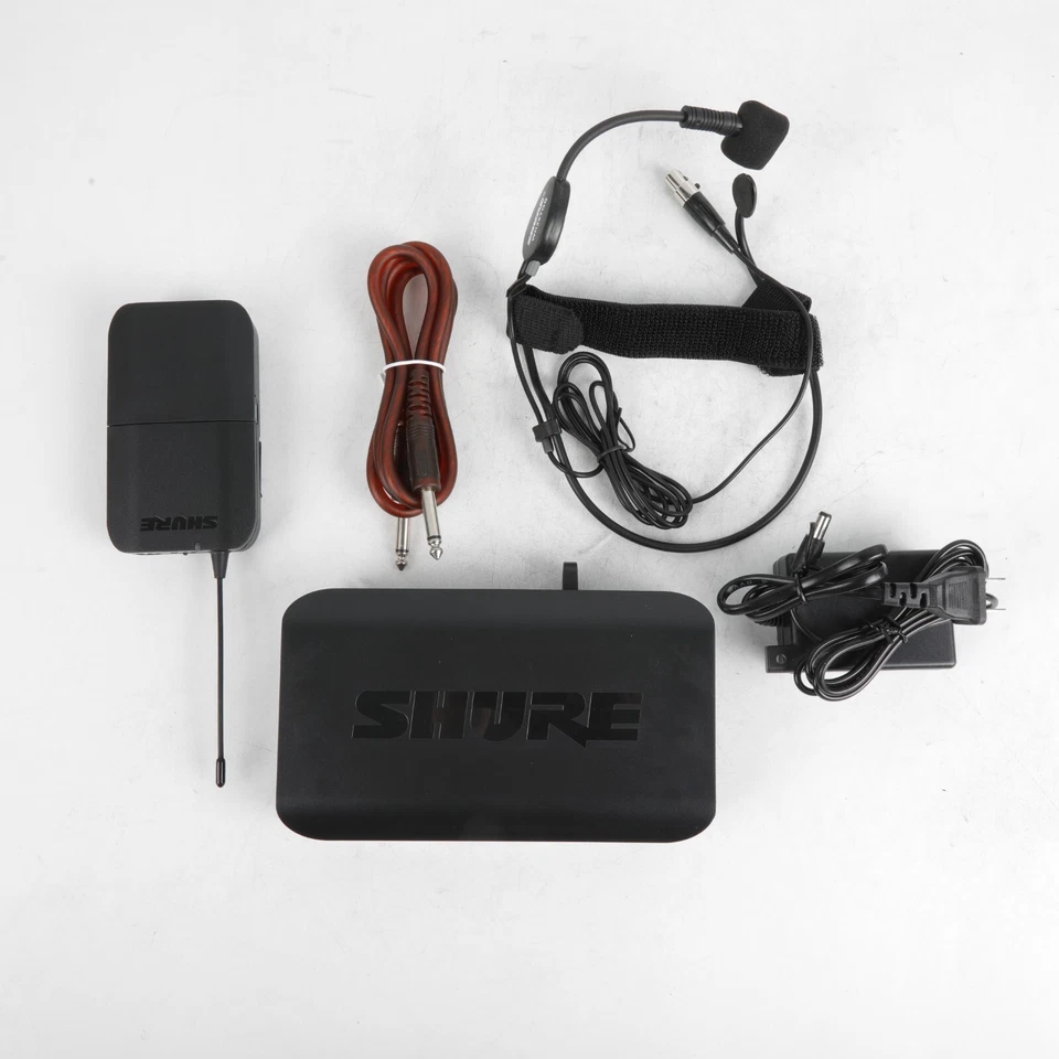 Sistema de microfone headworn sem fio SISTEMA DE FONE DE OUVIDO COM PGA31 BLX14/PGA31 novo - Imagem 3 de 4