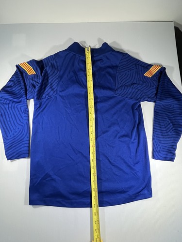 Barcelona Barca 2020 NIKE Dri Fit Football Training Long Sleeve~Size Youth 14 - Picture 6 of 8