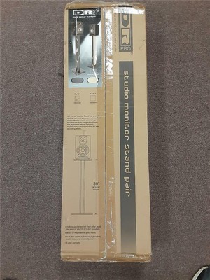 dr pro drpro sms1bk wood studio monitor stand