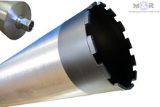 Diamant-Bohrkrone Asphalt Abrasiv 1 1/4"-Kernbohrer Kernbohrkrone Ø 52 - 310 mm