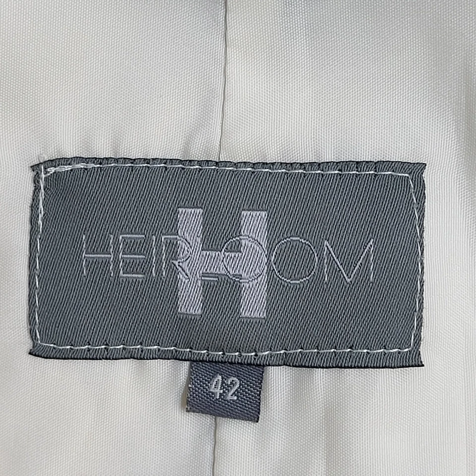 Heirloom Cream Argyle 2 Pocket Wedding Formal Waistcoat Men's UK L 42'' - Image 4 of 4