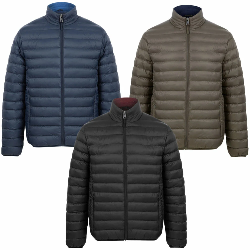 Tokyo Laundry Puffer Jacket Mens Quilted Puffa Coat Funnel Neck Padded Winter
Opens in a new window