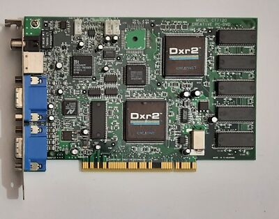 Creative CT7120 PCI DVD-Decoderkarte (Dxr2, PC-DVD, retro, 1997)