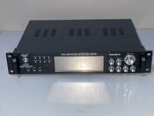 Pyle Pro Audio P2001at Preamplifier Preamp W / Fm/ Am Tuner 2000 Watts Serviced