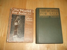 The World for Sale Gilbert Parker 1916 Harper & Bros 1st ed Supernatural Fiction