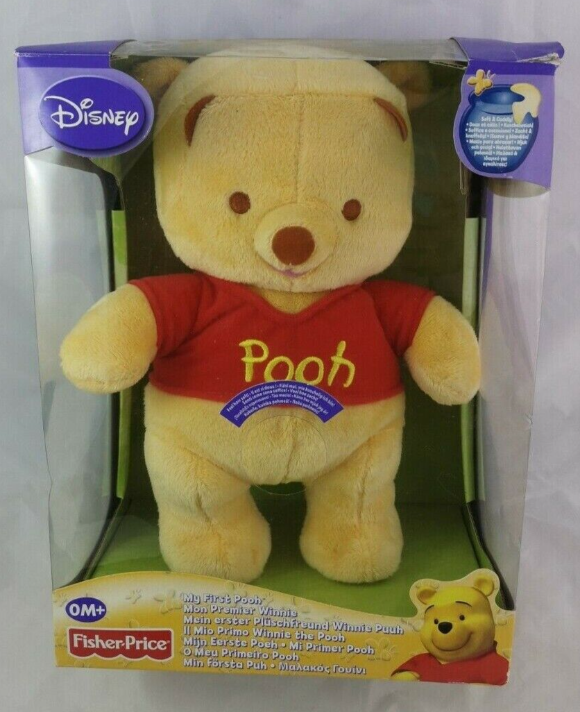 NEW Disney Winnie the Pooh Fisher Price My First Pooh Baby Plush