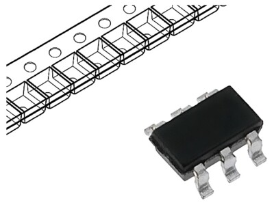 10X UMX1NTN Transistor: NPN / PNP ROHM SEMICONDUCTOR