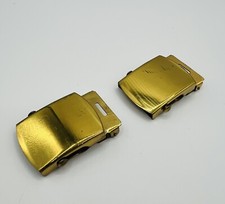 VIETNAM ERA Vintage Antique Solid Brass Belt Buckles Made in the USA AA M4 Lot 2